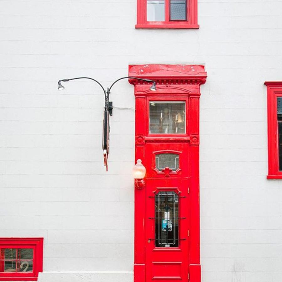 Architecture Photograph - That Red Door! #vsco #vscocam #vscogood by Shivendra Singh