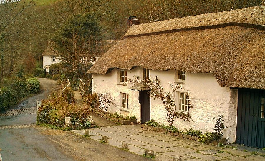 Thatched Cottage By Ford Photograph