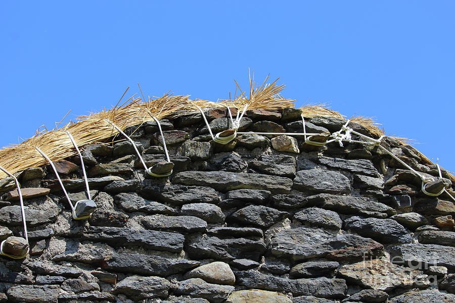 Thatched Cottage Gable Donegal Photograph by Eddie Barron - Fine Art ...