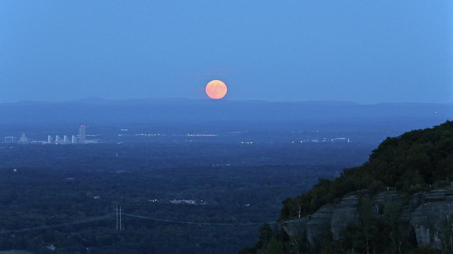 Thatcher Park Overlooking Albany NY Photograph by Heather Curvin - Fine ...