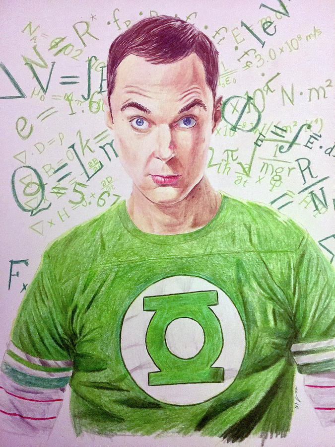 Sheldon Drawing - Thats My Spot by Michael McKenzie
