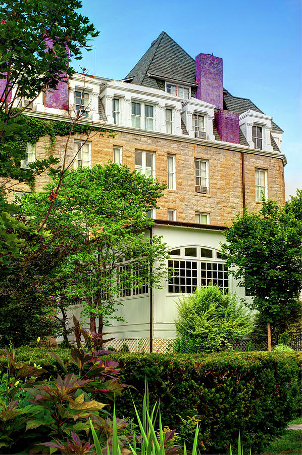 The 1886 Crescent Hotel Gardens - Eureka Springs Arkansas Photograph by ...