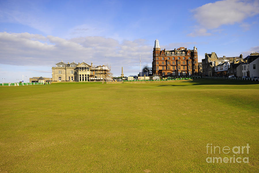 St Andrews Photograph - The 18th by Smart Aviation
