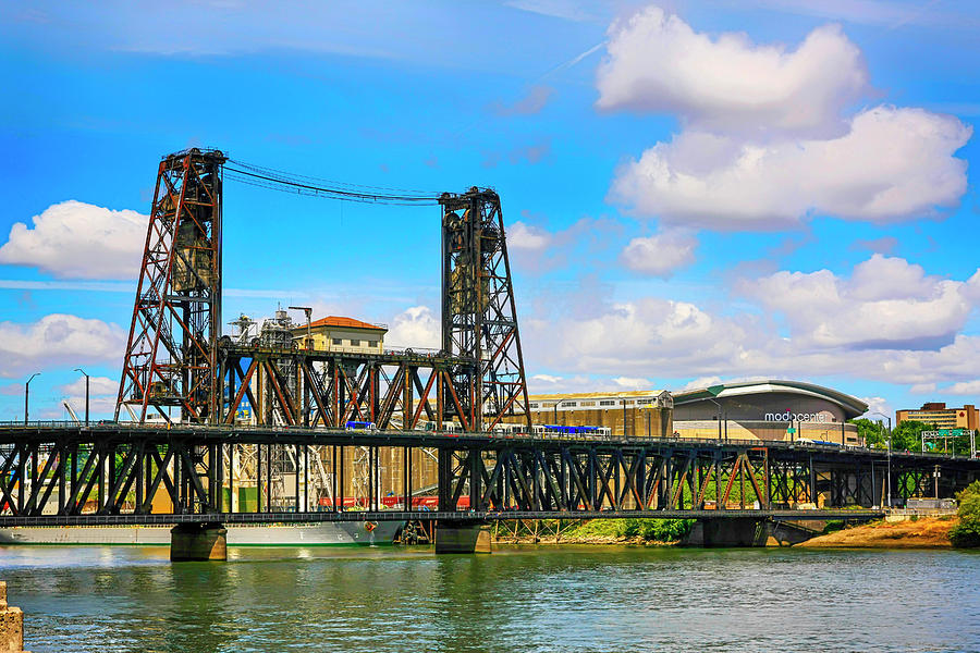 The 1912 Steel bridge Portland OR Photograph by Chris Smith