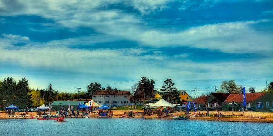 The 2015 Paddlefest - Old Forge Photograph by David Patterson