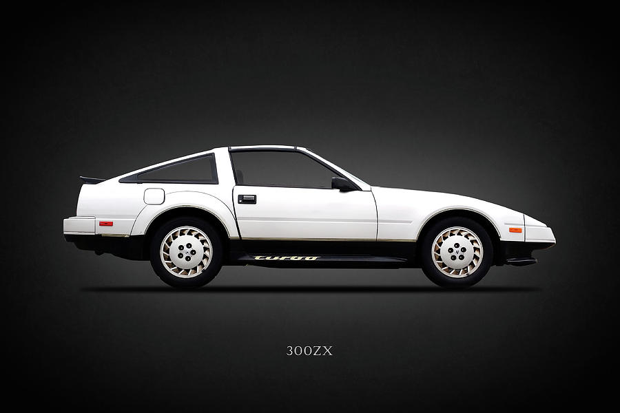 Transportation Photograph - The 300 ZX by Mark Rogan