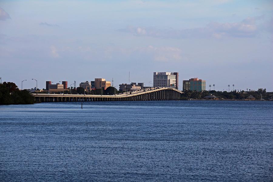 The 41 Bridge Over the Caloosahatchee I Photograph by Michiale Schneider