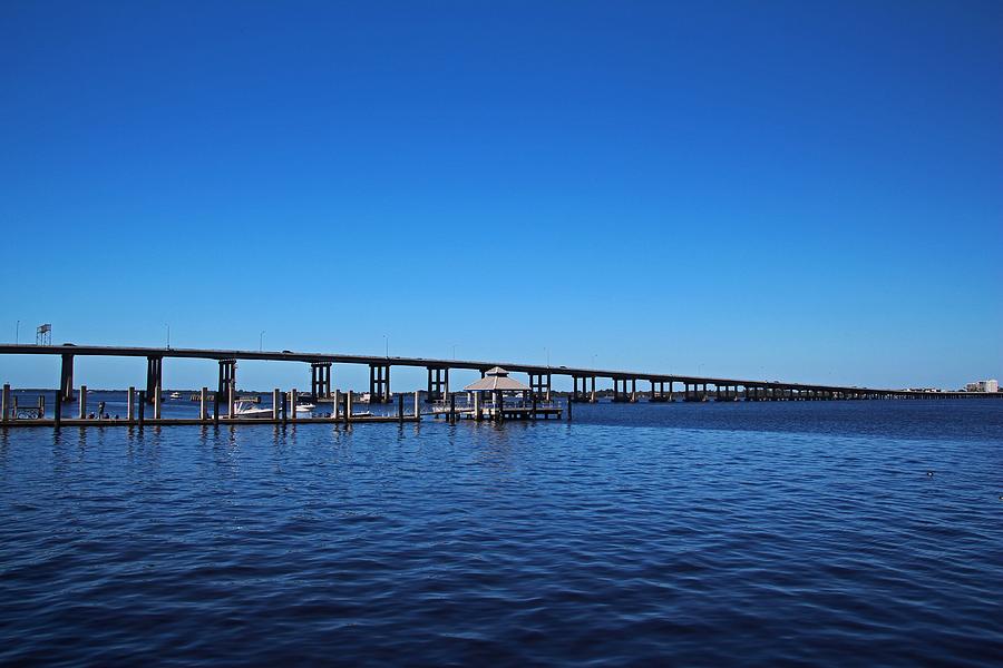 The 41 Bridge Over the Caloosahatchee II Photograph by Michiale Schneider