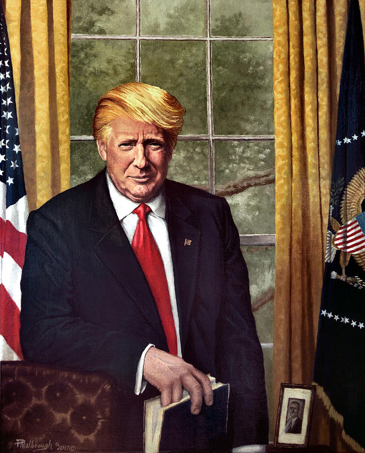 The 45th President Painting
