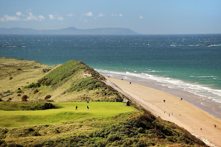 The 5th Hole Of The Dunluce Links. Royal Portrush Golf 