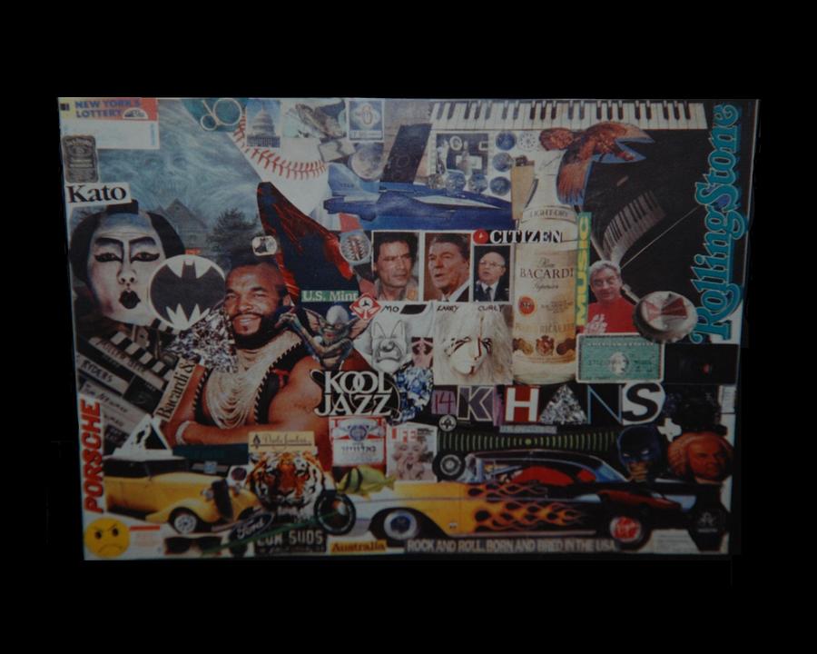 THE 80 s COLLAGE Photograph by Rob Hans