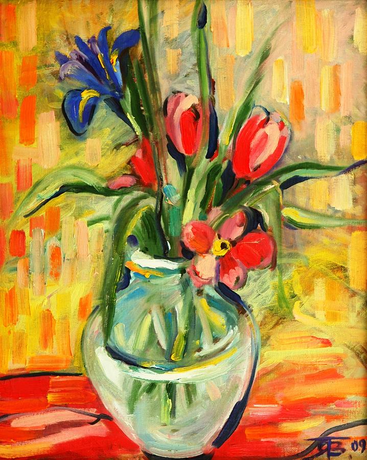 The 8th of March Painting by Tatiana Yakusheva - Fine Art America