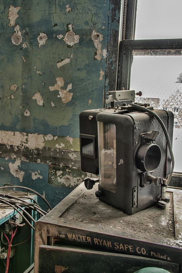Super 8 Photograph - The Abandoned Projector by Kristia Adams