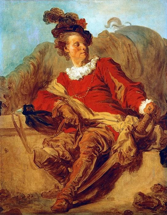 The abbot of Saint-Non in Spanish clothing Jean Honore Fragonard ...