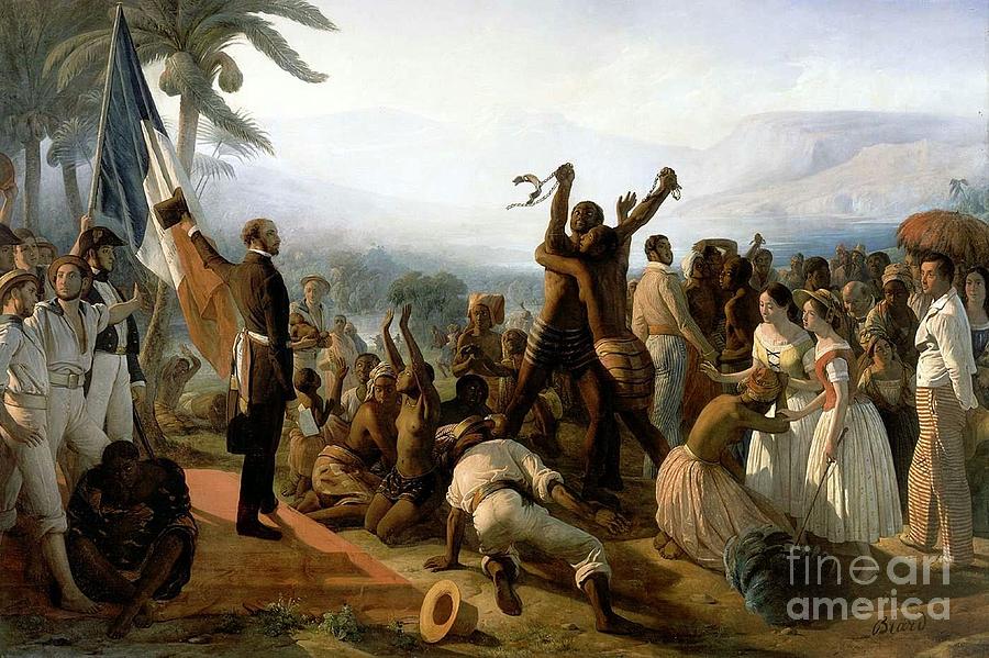 Kingdom Painting - The Abolition of Slavery in the French Colonies  by MotionAge Designs
