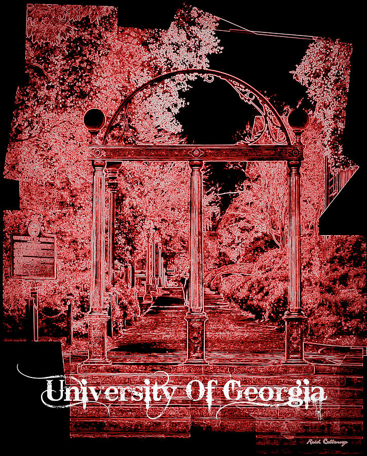 The Abstract Arch University Of Georgia U G A Art Photograph by Reid Callaway