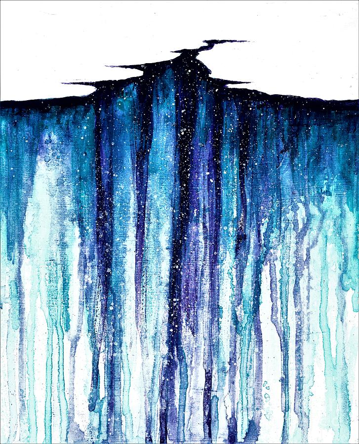 The Abyss  Painting by Allison Constantino
