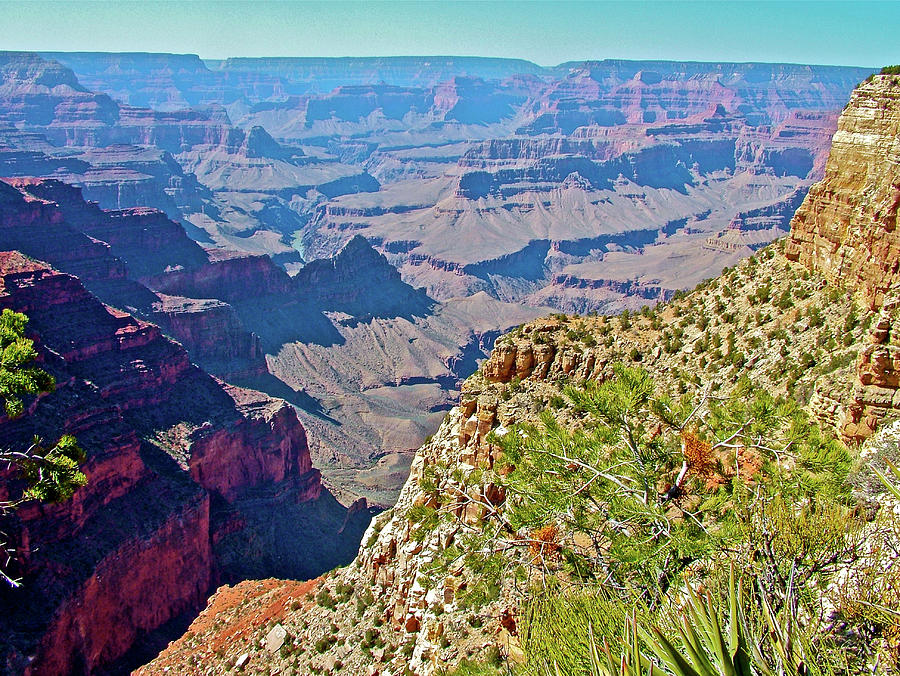 The Abyss on West Side of South Rim of Grand Canyon National Park-Arizona Photograph by Ruth Hager
