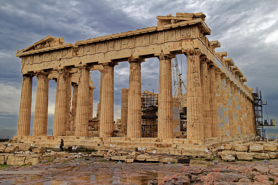 The Acropolis Photograph by Adam Rainoff