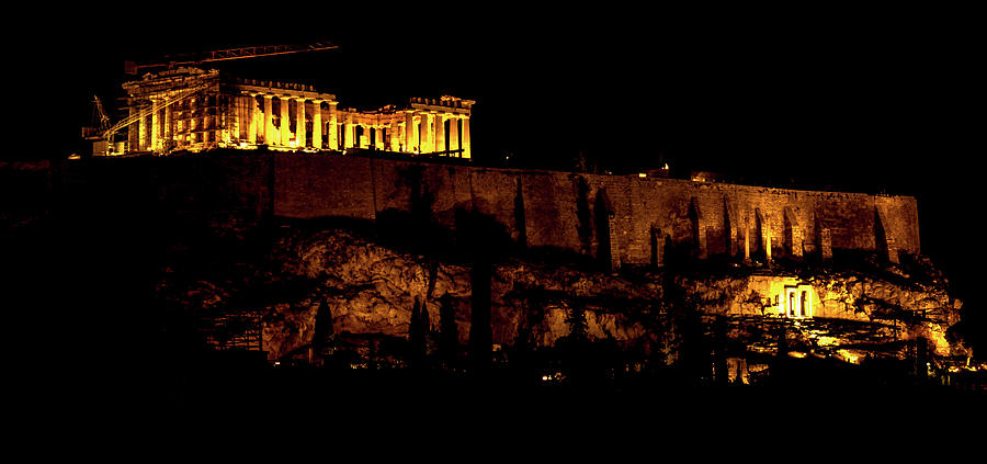 The Acropolis  Photograph by Andrew Matwijec