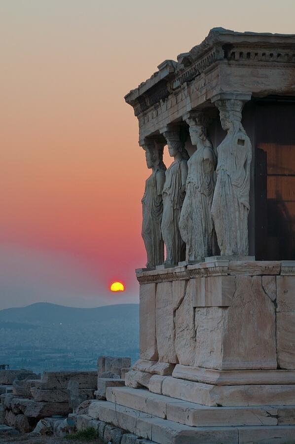 Nature Photograph - The Acropolis of Athens by Andy Bucaille