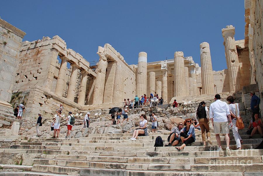 The Acropolis Of Athens Photograph