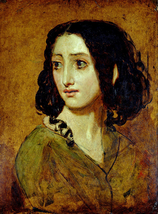 The Actress Rachel Felix  Painting by William Etty