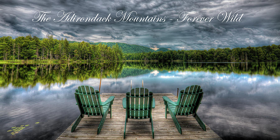 The Adirondack Mountains - Forever Wild Photograph by David Patterson
