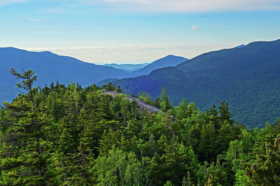 The Adirondacks Through The Brothers Big Slide Mountain Keene Valley NY Photograph by Toby McGuire