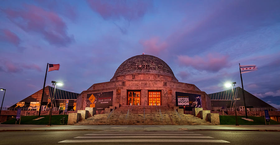 The Adler Planetarium  Photograph by Ron Pate