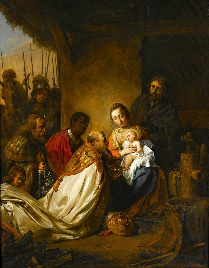 The Adoration of the Magi Painting by Jan de Bray