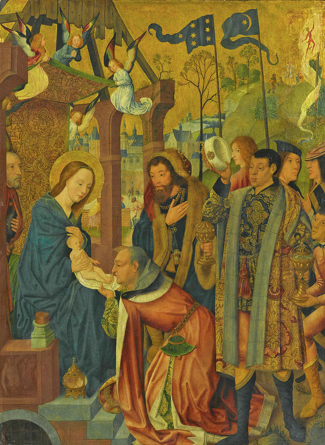 The Adoration of the Magi Painting by Master of the Holy Kinship