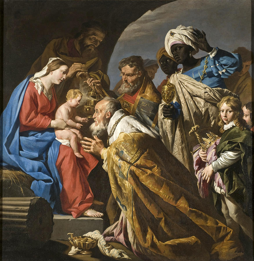 The Adoration of the Magi Painting by Matthias Stom