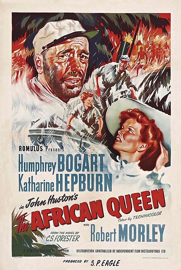 Humphrey Bogart Photograph - The African Queen B by Movie Poster Prints
