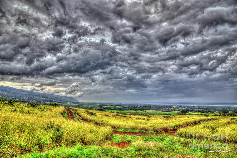 The Afternoon Storm Waialua North Shore Oahu Hawaii Collection Art Photograph by Reid Callaway