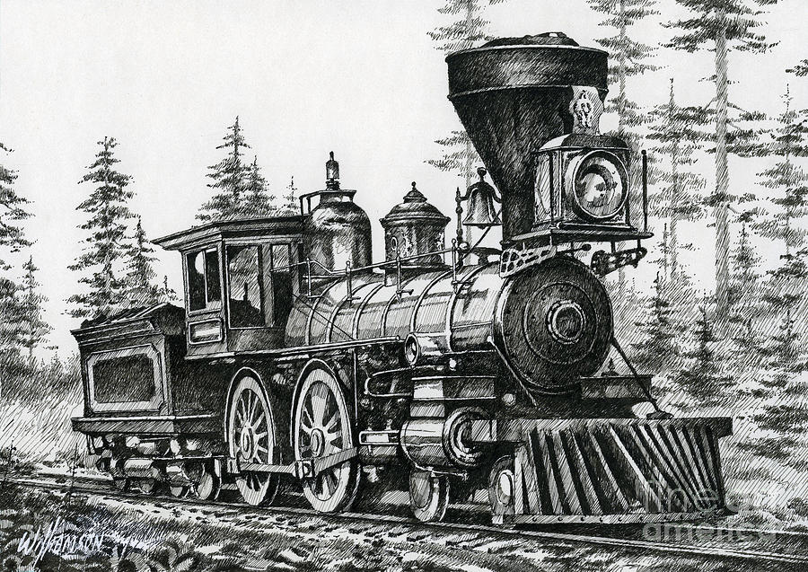 The Age of Steam Drawing by James Williamson