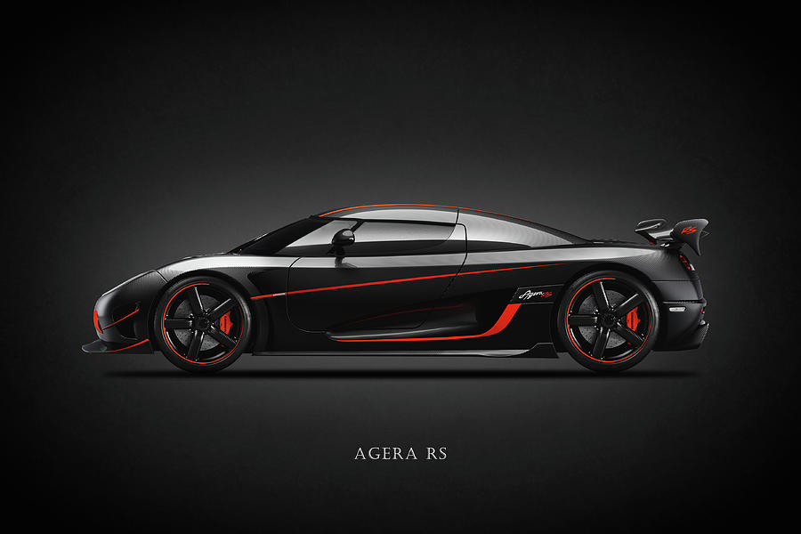 Car Photograph - The Agera RS by Mark Rogan