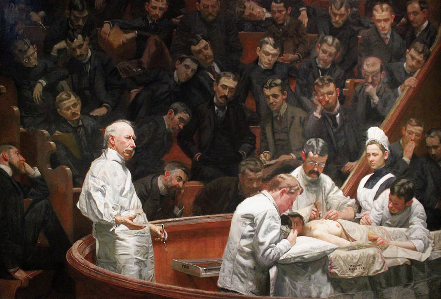 Thomas Cowperthwait Eakins Painting - The Agnew Clinic by Thomas Eakins