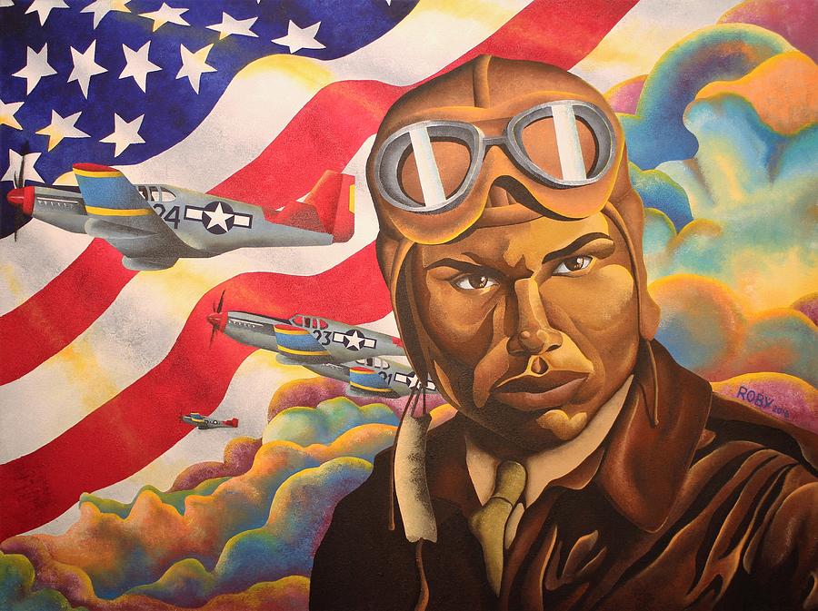 The Airman Painting by William Roby