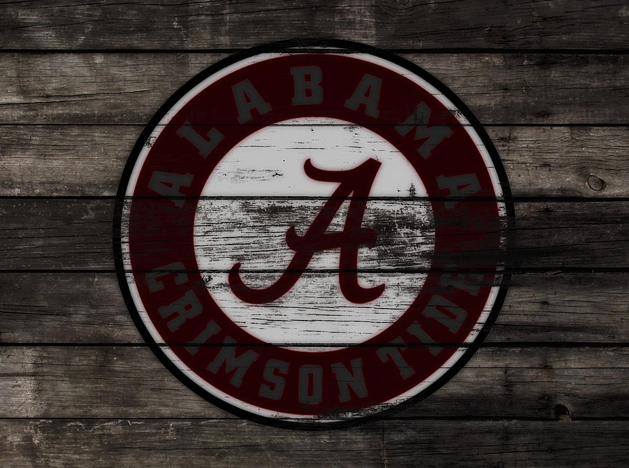 Wood Mixed Media - The Alabama Crimson Tide 3a by Brian Reaves Wood Mixed Media - The Alabama Crimson Tide 3a by Brian Reaves
