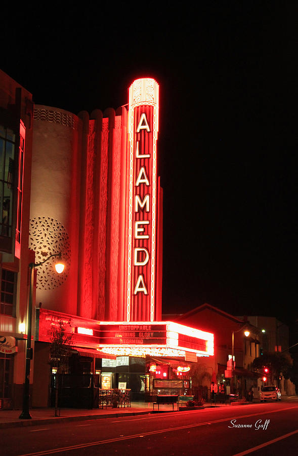 The Alameda Theatre Photograph by Suzanne Gaff