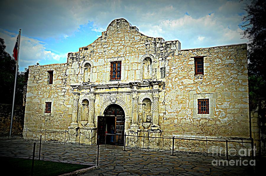 The Alamo Photograph by Jim Cook