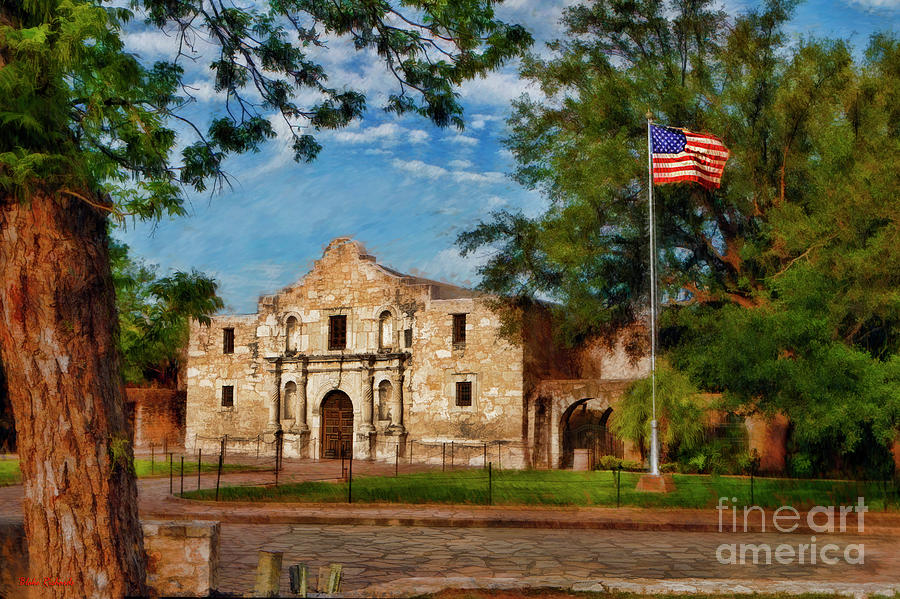 The Alamo San Antonio Texas Photograph by Blake Richards