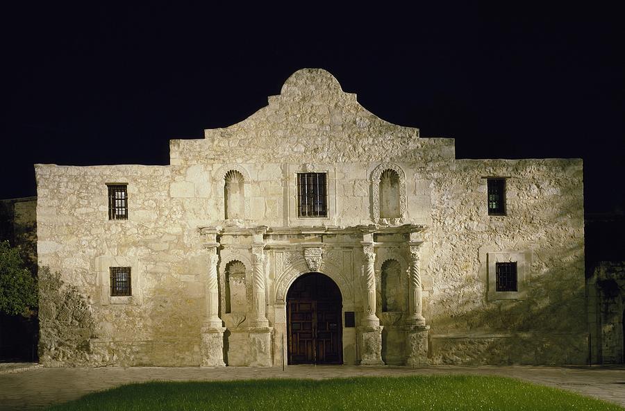The Alamo, San Antonio, Texas. It Photograph by Everett