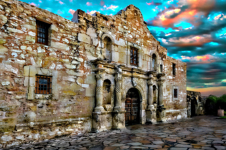 The Alamo Photograph by Steve Snyder