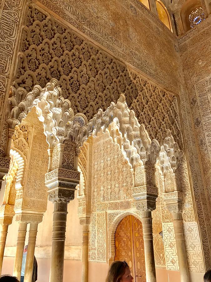 The Alhambra Palaces in Granada Spain Photograph by Kenlynn Schroeder