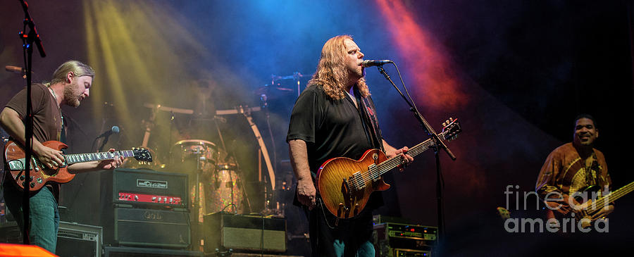 The Allman Brothers Band Photograph - The Allman Brothers Band by David Oppenheimer