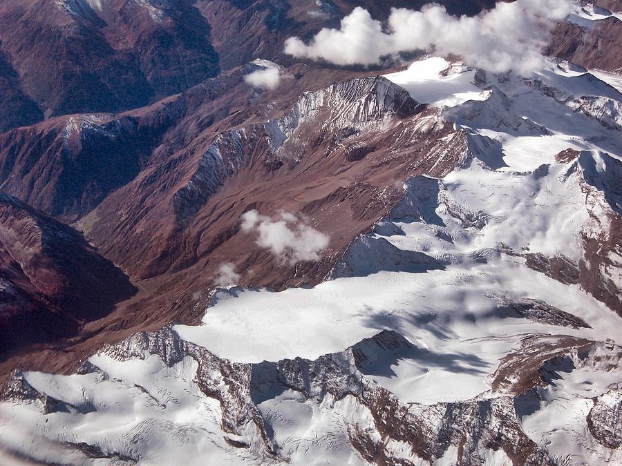 The Alps From The Air Photograph