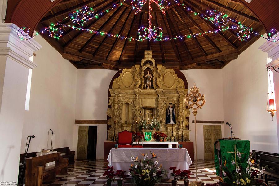 The Altar At San Juan The Baptist - 1 Photograph by Hany J