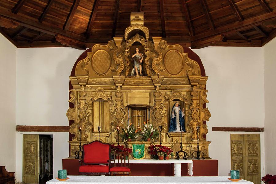 The Altar At San Juan The Baptist - 2 Photograph by Hany J